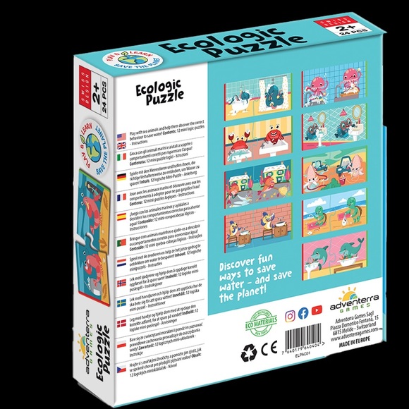 Ecologic Puzzle Set 🧩 2+ - Picture 2 of 7